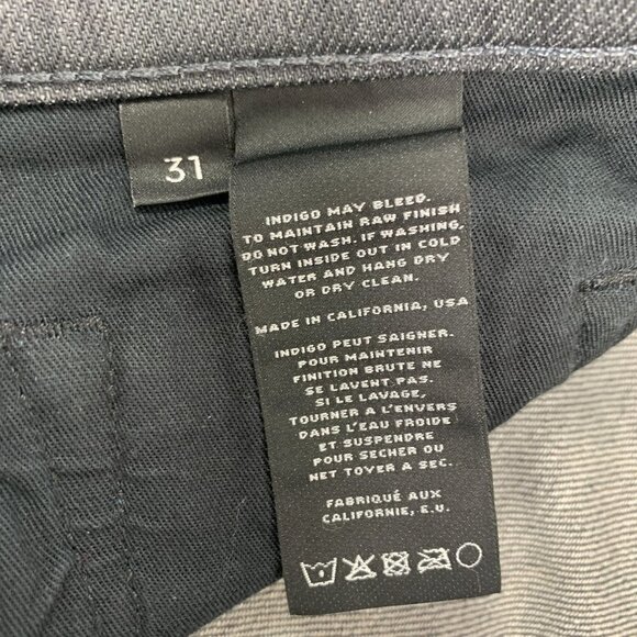 J Brand Women's Tyler Slim fit Jeans - Slate Gray Resin, Size 31 NWOT - Picture 6 of 8